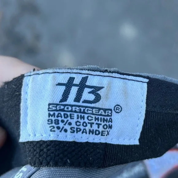 Y2K West Coast Choppers Hat Grey/Red/White Jesse James Biker Hat Embroidered VTG - Picture 9 of 9